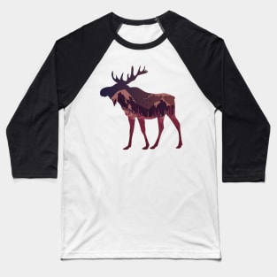 moose lovers,moose gift animal moose nature in alaska elk Baseball T-Shirt